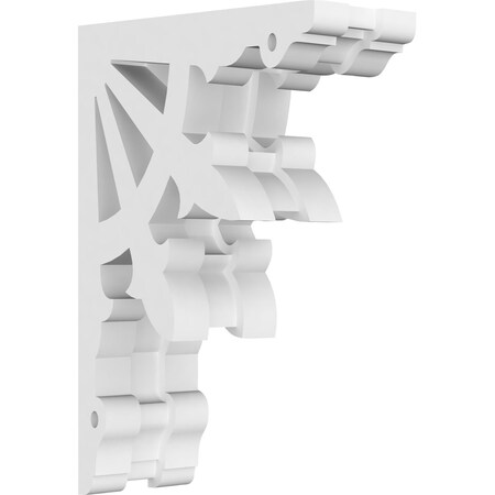 Ekena Millwork Riley Architectural Grade PVC Corbel, 1 7/8"W X 4"D X 6"H CORP01X04X06RL